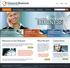 business website design